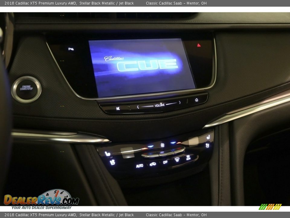 2018 Cadillac XT5 Premium Luxury AWD Stellar Black Metallic / Jet Black Photo #9