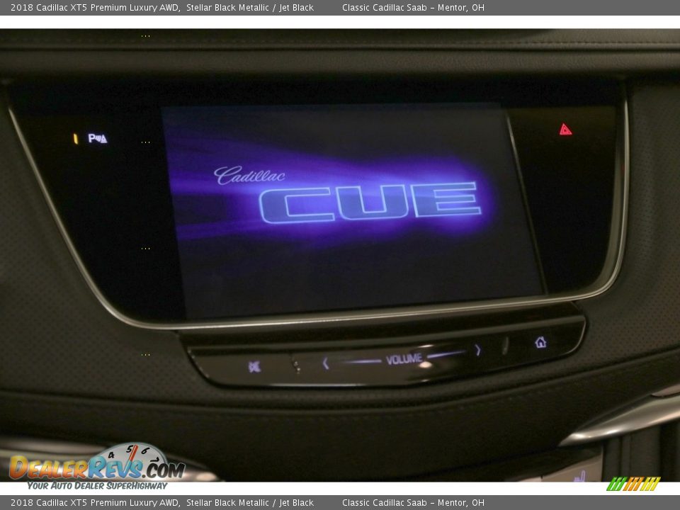 2018 Cadillac XT5 Premium Luxury AWD Stellar Black Metallic / Jet Black Photo #10