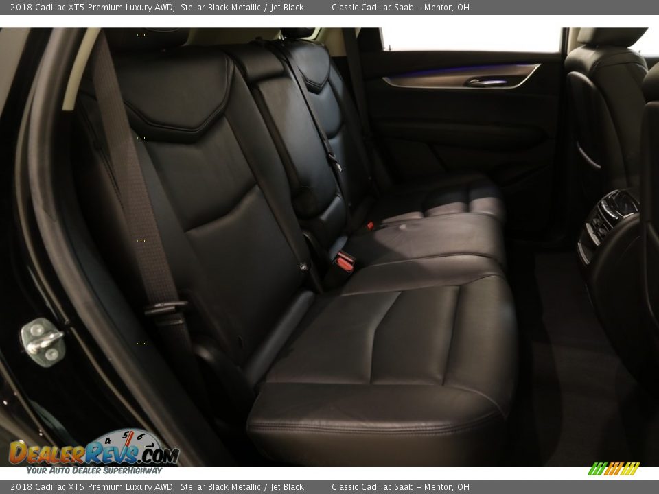 2018 Cadillac XT5 Premium Luxury AWD Stellar Black Metallic / Jet Black Photo #22