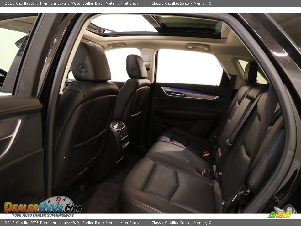 2018 Cadillac XT5 Premium Luxury AWD Stellar Black Metallic / Jet Black Photo #23