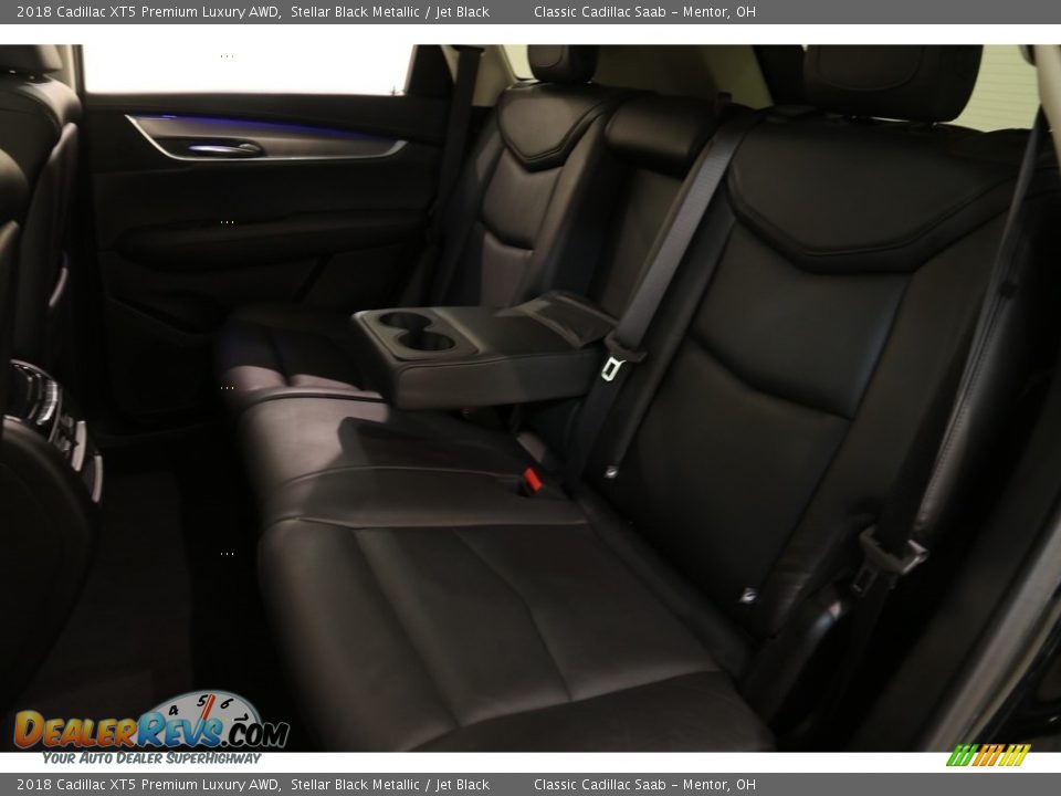 2018 Cadillac XT5 Premium Luxury AWD Stellar Black Metallic / Jet Black Photo #25