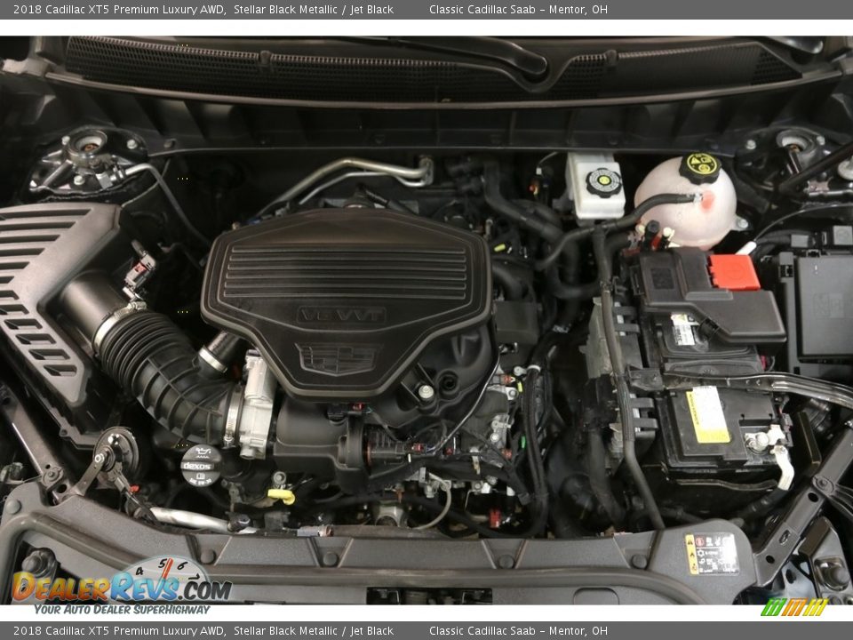 2018 Cadillac XT5 Premium Luxury AWD Stellar Black Metallic / Jet Black Photo #27