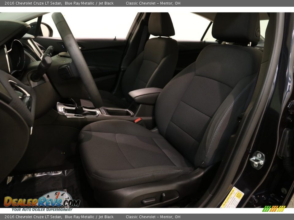 2016 Chevrolet Cruze LT Sedan Blue Ray Metallic / Jet Black Photo #5