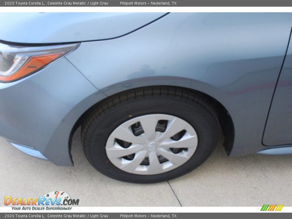 2020 Toyota Corolla L Celestite Gray Metallic / Light Gray Photo #5