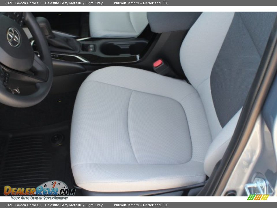 Front Seat of 2020 Toyota Corolla L Photo #10