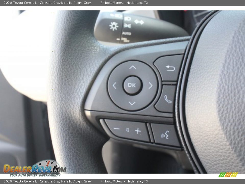 2020 Toyota Corolla L Steering Wheel Photo #13