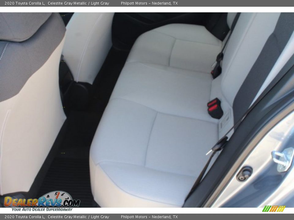 Rear Seat of 2020 Toyota Corolla L Photo #16