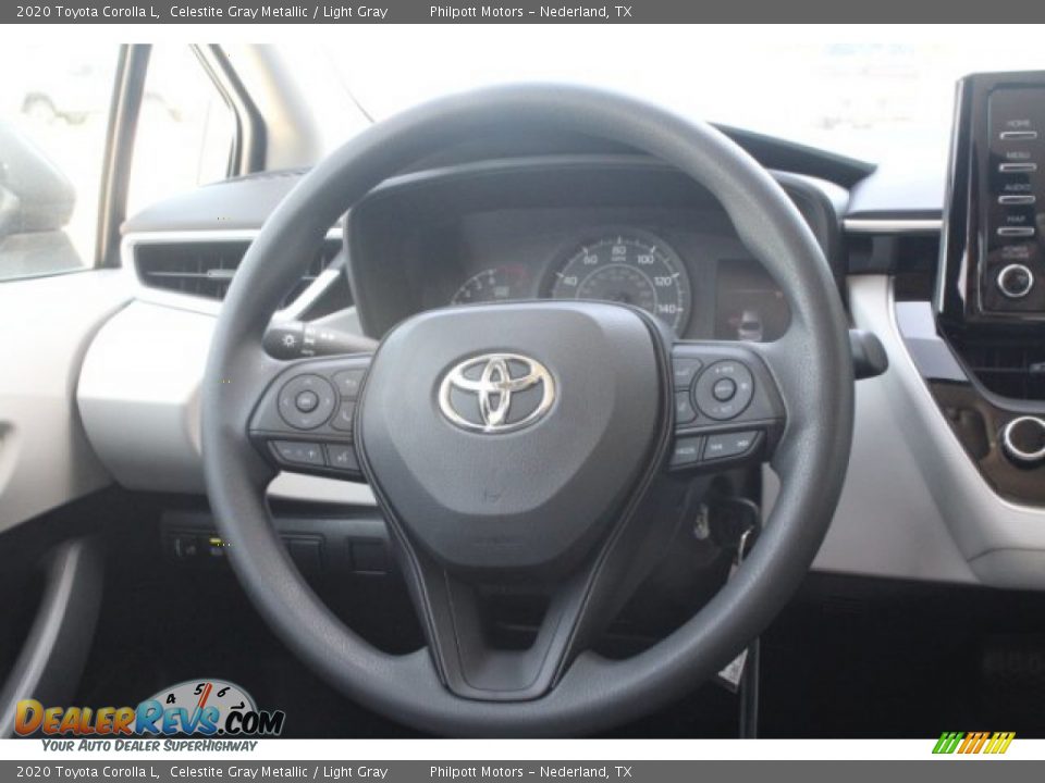 2020 Toyota Corolla L Steering Wheel Photo #18