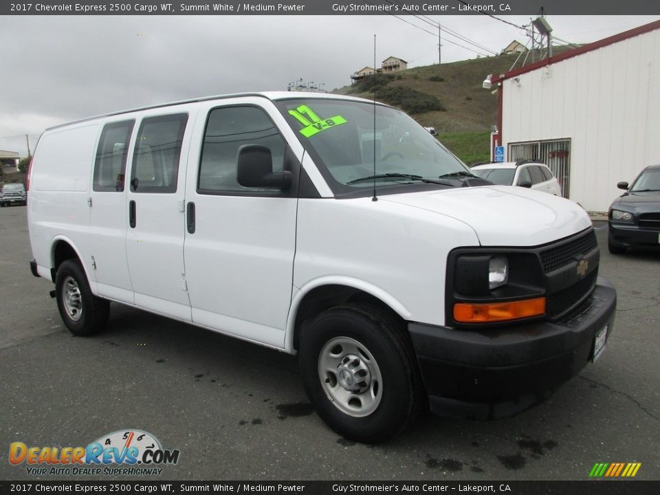 2017 Chevrolet Express 2500 Cargo WT Summit White / Medium Pewter Photo #1