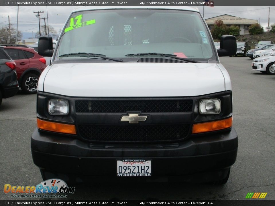 2017 Chevrolet Express 2500 Cargo WT Summit White / Medium Pewter Photo #2