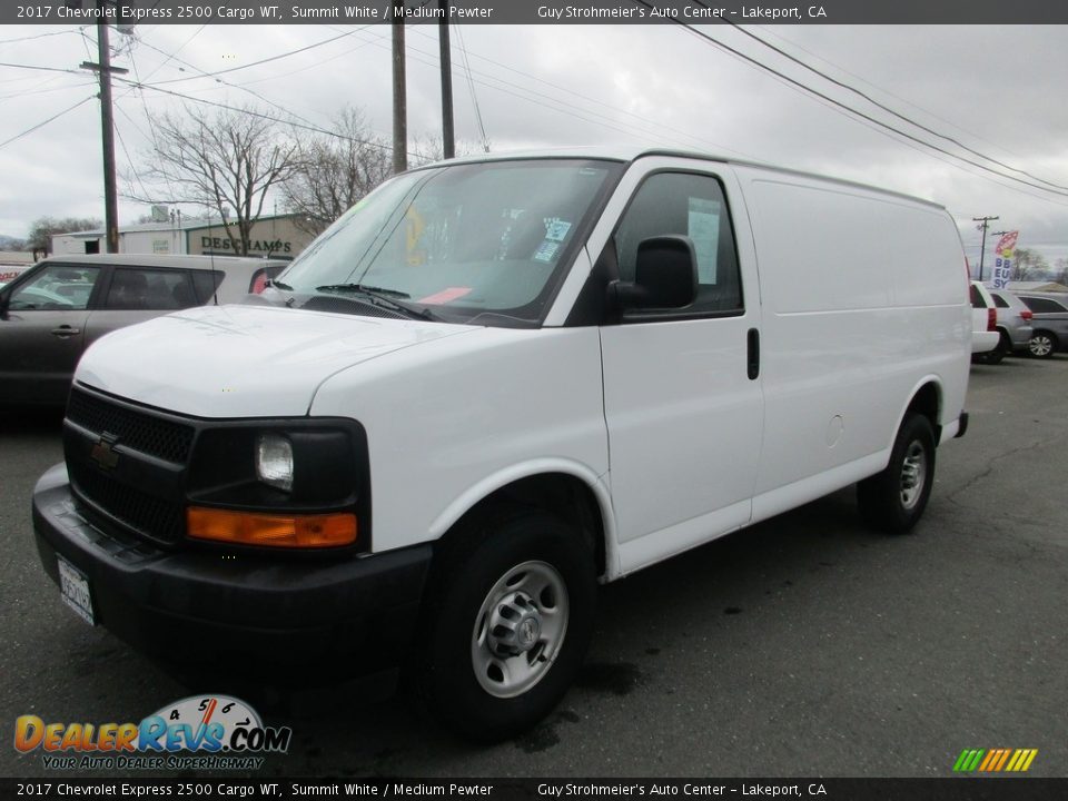 2017 Chevrolet Express 2500 Cargo WT Summit White / Medium Pewter Photo #3