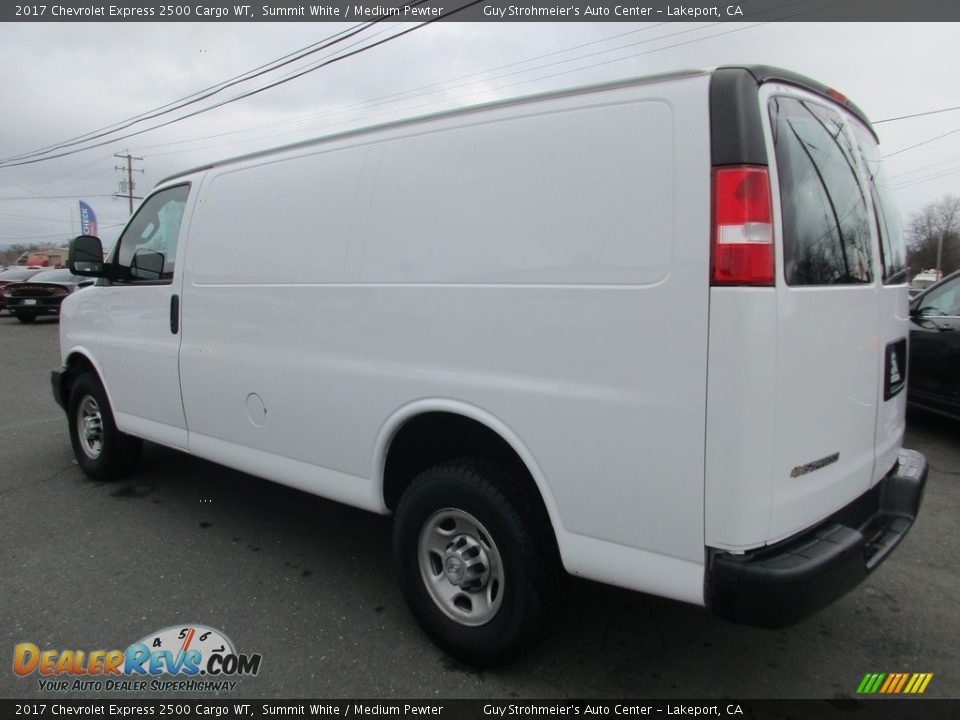 2017 Chevrolet Express 2500 Cargo WT Summit White / Medium Pewter Photo #5