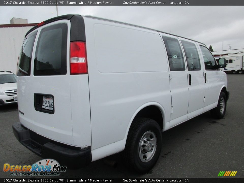 2017 Chevrolet Express 2500 Cargo WT Summit White / Medium Pewter Photo #7