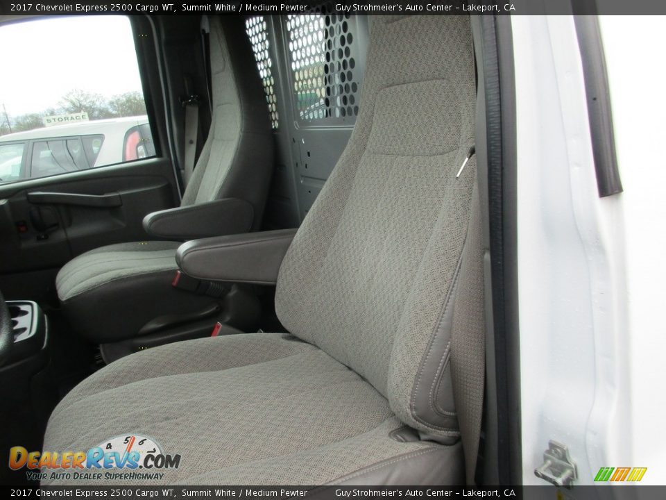 2017 Chevrolet Express 2500 Cargo WT Summit White / Medium Pewter Photo #8