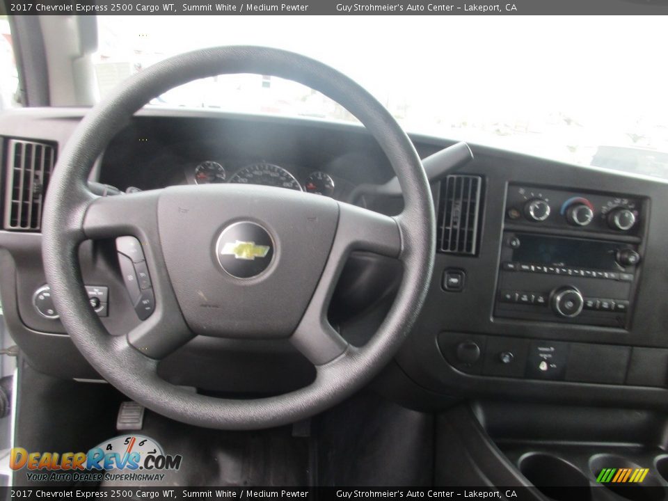 2017 Chevrolet Express 2500 Cargo WT Summit White / Medium Pewter Photo #11