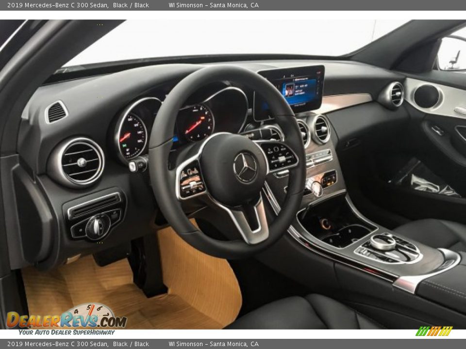 2019 Mercedes-Benz C 300 Sedan Black / Black Photo #4