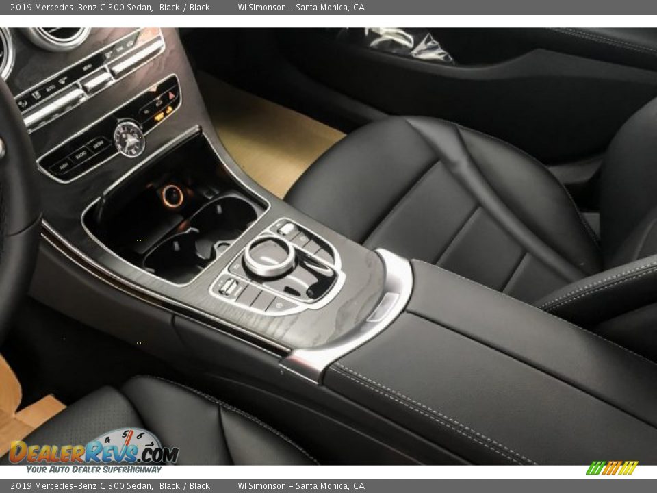 2019 Mercedes-Benz C 300 Sedan Black / Black Photo #7
