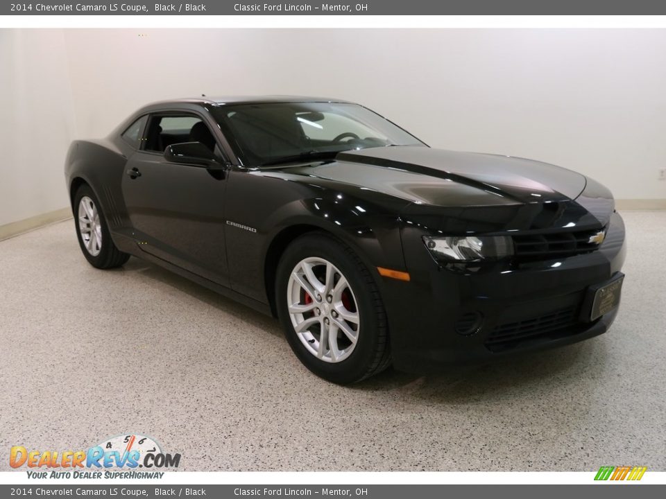 2014 Chevrolet Camaro LS Coupe Black / Black Photo #1