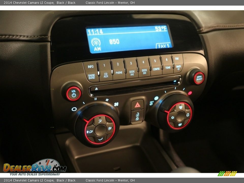 2014 Chevrolet Camaro LS Coupe Black / Black Photo #10