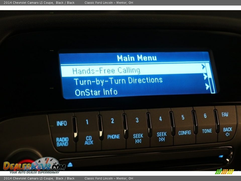 2014 Chevrolet Camaro LS Coupe Black / Black Photo #12