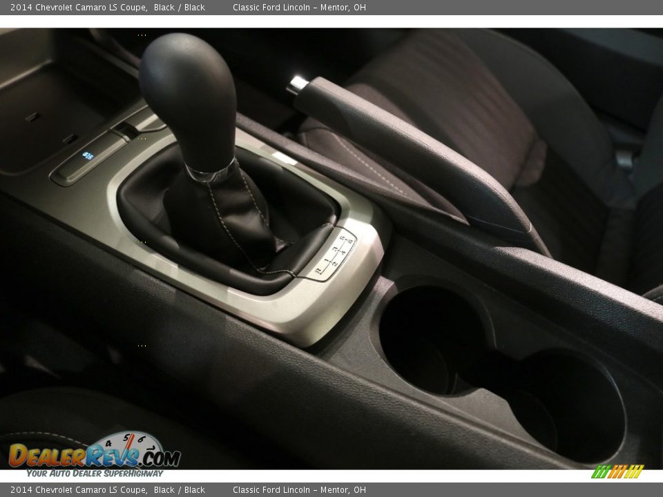 2014 Chevrolet Camaro LS Coupe Black / Black Photo #14