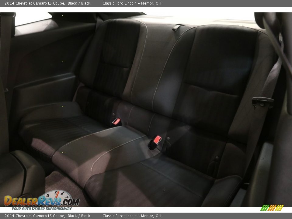 2014 Chevrolet Camaro LS Coupe Black / Black Photo #17