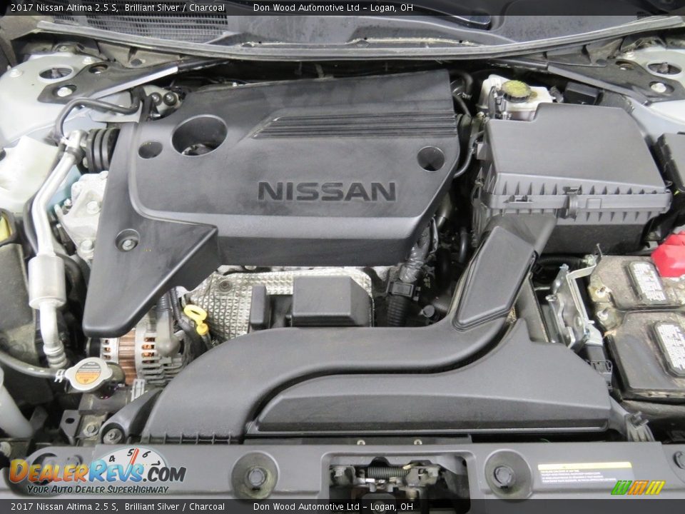 2017 Nissan Altima 2.5 S Brilliant Silver / Charcoal Photo #7