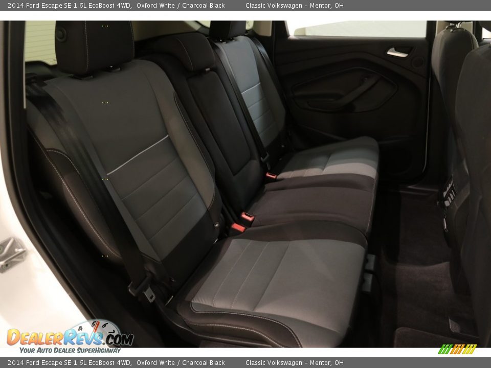 2014 Ford Escape SE 1.6L EcoBoost 4WD Oxford White / Charcoal Black Photo #15