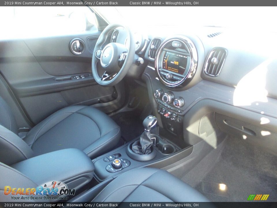 2019 Mini Countryman Cooper All4 Moonwalk Grey / Carbon Black Photo #3
