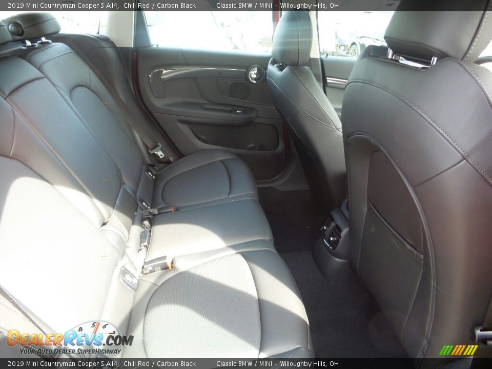 2019 Mini Countryman Cooper S All4 Chili Red / Carbon Black Photo #3