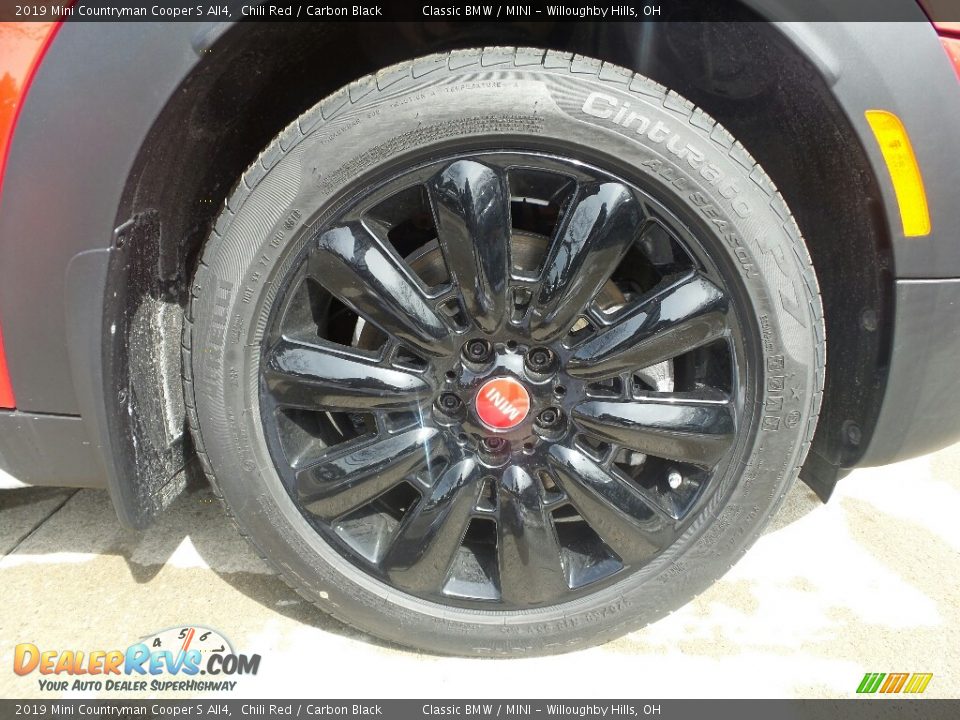2019 Mini Countryman Cooper S All4 Chili Red / Carbon Black Photo #4