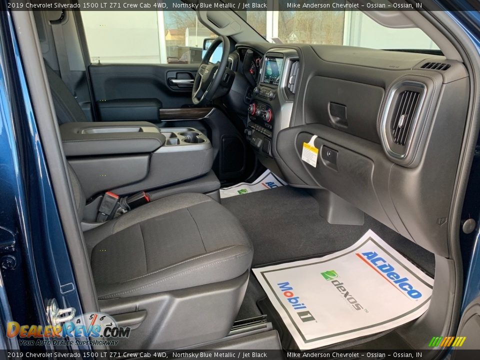 2019 Chevrolet Silverado 1500 LT Z71 Crew Cab 4WD Northsky Blue Metallic / Jet Black Photo #20