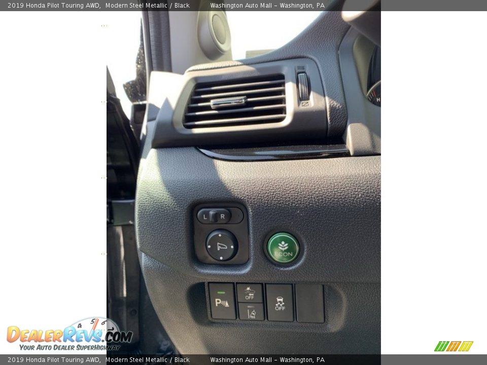 2019 Honda Pilot Touring AWD Modern Steel Metallic / Black Photo #10