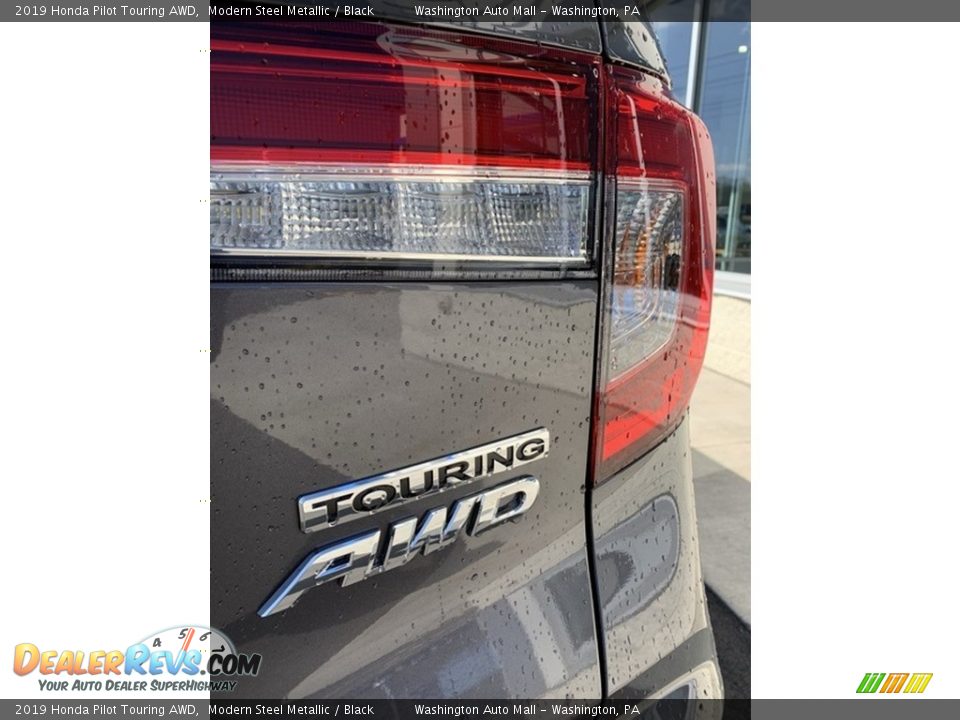 2019 Honda Pilot Touring AWD Modern Steel Metallic / Black Photo #23