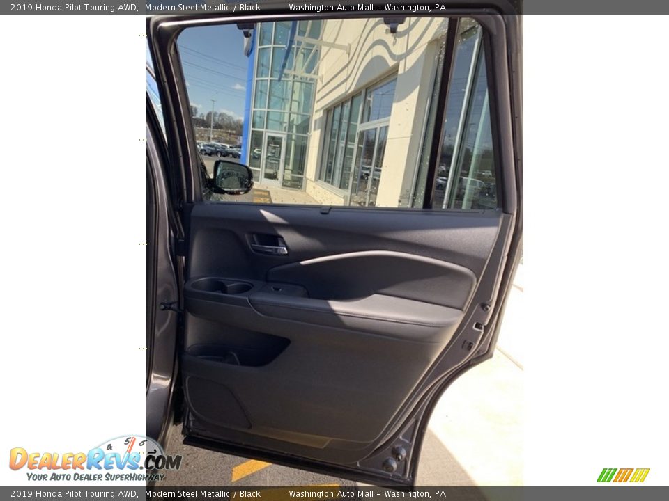2019 Honda Pilot Touring AWD Modern Steel Metallic / Black Photo #24