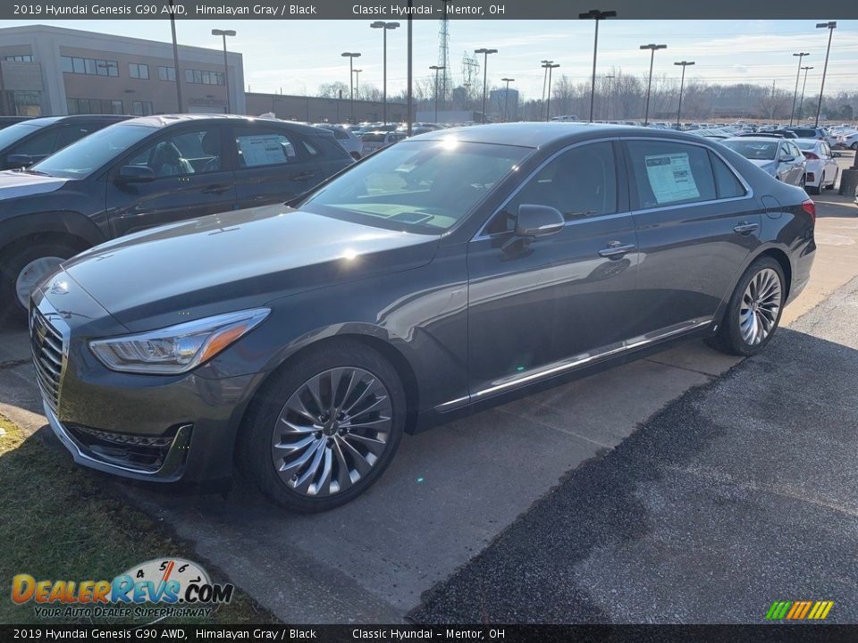 2019 Hyundai Genesis G90 AWD Himalayan Gray / Black Photo #1