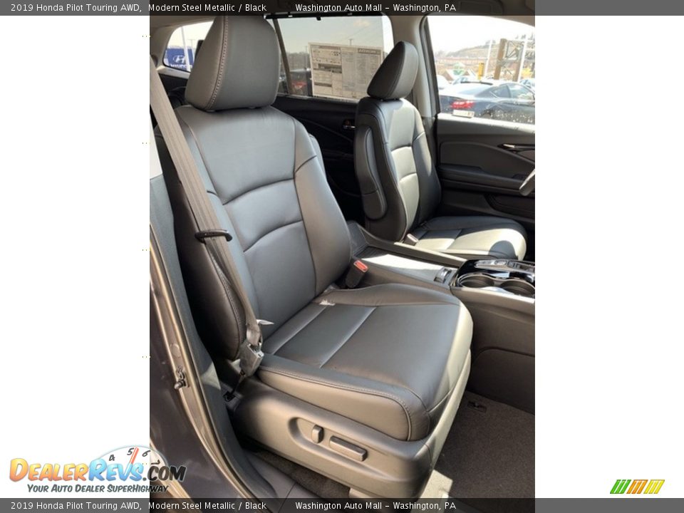 2019 Honda Pilot Touring AWD Modern Steel Metallic / Black Photo #33