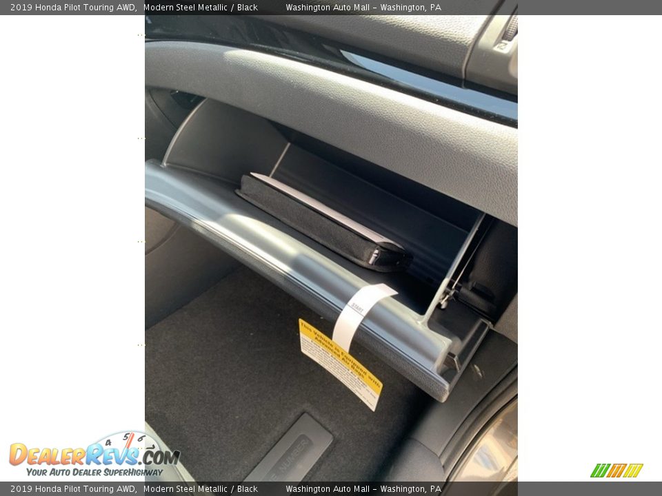 2019 Honda Pilot Touring AWD Modern Steel Metallic / Black Photo #35