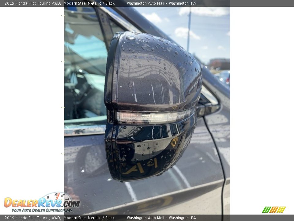 2019 Honda Pilot Touring AWD Modern Steel Metallic / Black Photo #36