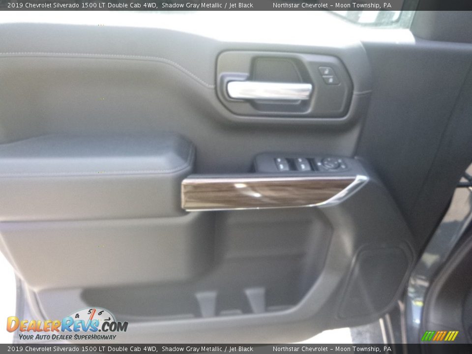 2019 Chevrolet Silverado 1500 LT Double Cab 4WD Shadow Gray Metallic / Jet Black Photo #16