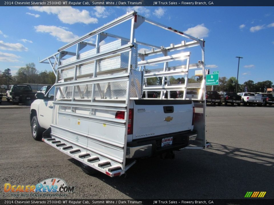 2014 Chevrolet Silverado 2500HD WT Regular Cab Summit White / Dark Titanium Photo #3