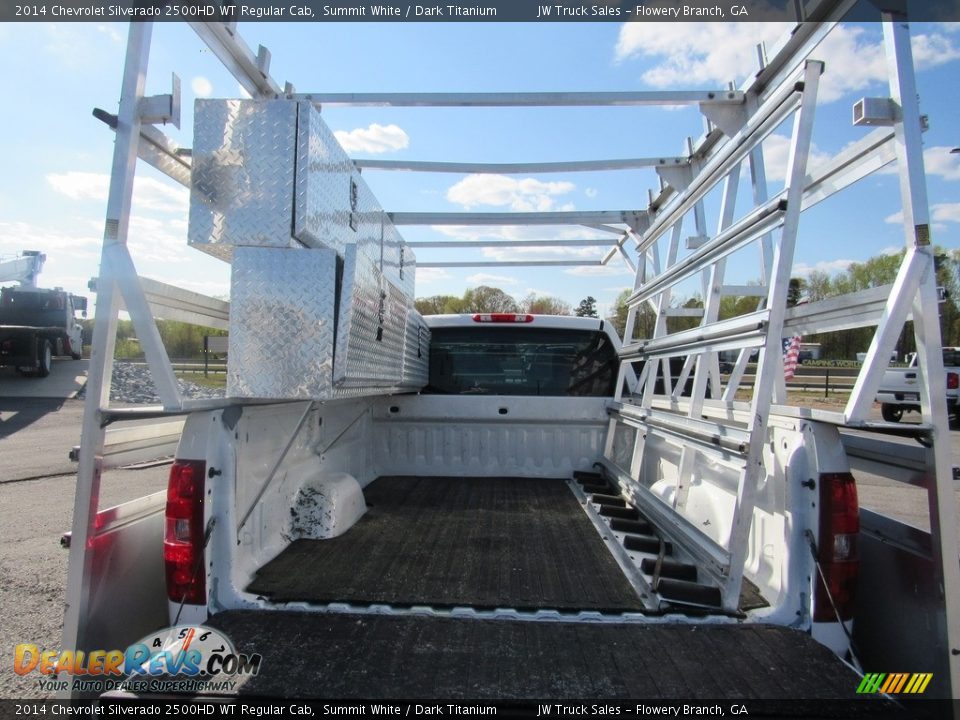 2014 Chevrolet Silverado 2500HD WT Regular Cab Summit White / Dark Titanium Photo #10