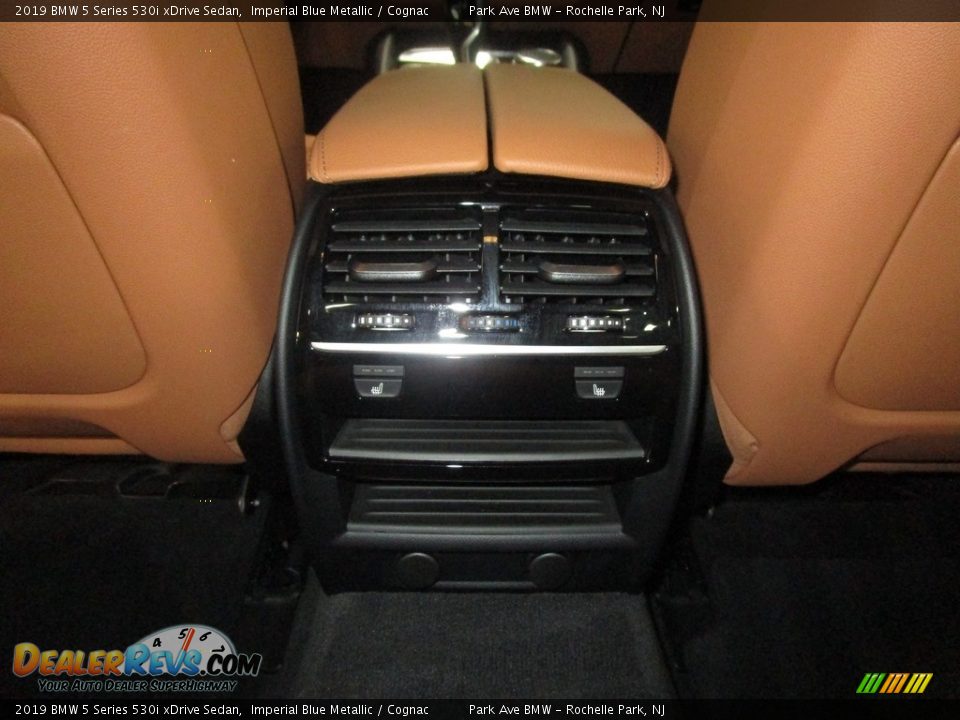 2019 BMW 5 Series 530i xDrive Sedan Imperial Blue Metallic / Cognac Photo #18