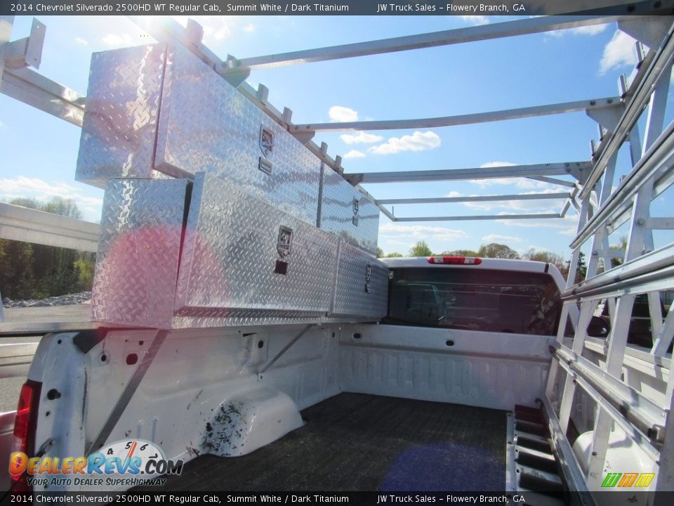 2014 Chevrolet Silverado 2500HD WT Regular Cab Summit White / Dark Titanium Photo #11