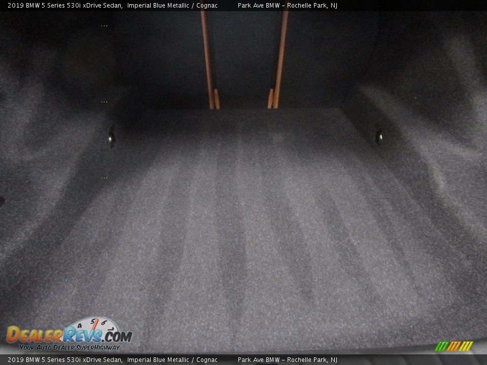 2019 BMW 5 Series 530i xDrive Sedan Imperial Blue Metallic / Cognac Photo #19