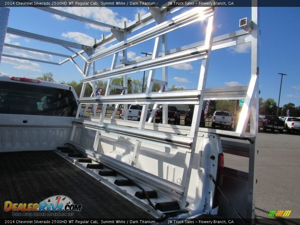 2014 Chevrolet Silverado 2500HD WT Regular Cab Summit White / Dark Titanium Photo #12