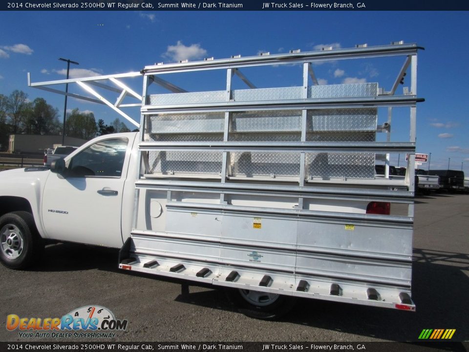 2014 Chevrolet Silverado 2500HD WT Regular Cab Summit White / Dark Titanium Photo #13