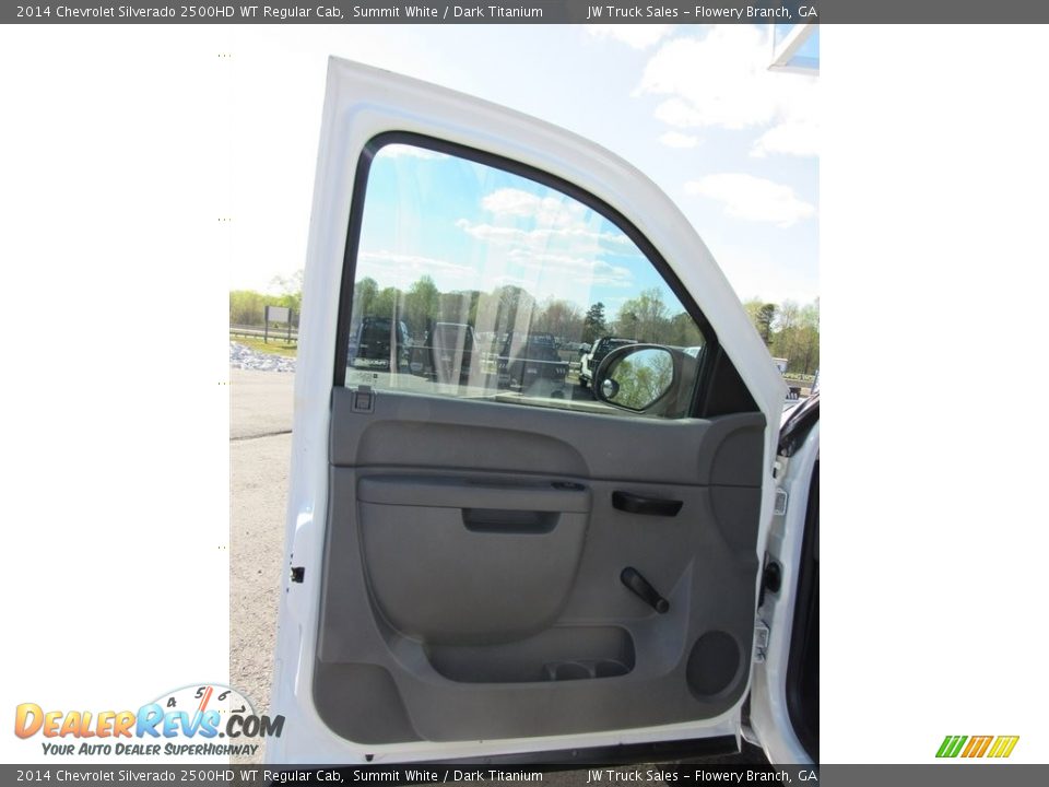 2014 Chevrolet Silverado 2500HD WT Regular Cab Summit White / Dark Titanium Photo #14