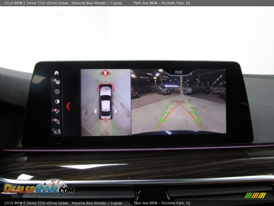 2019 BMW 5 Series 530i xDrive Sedan Imperial Blue Metallic / Cognac Photo #25