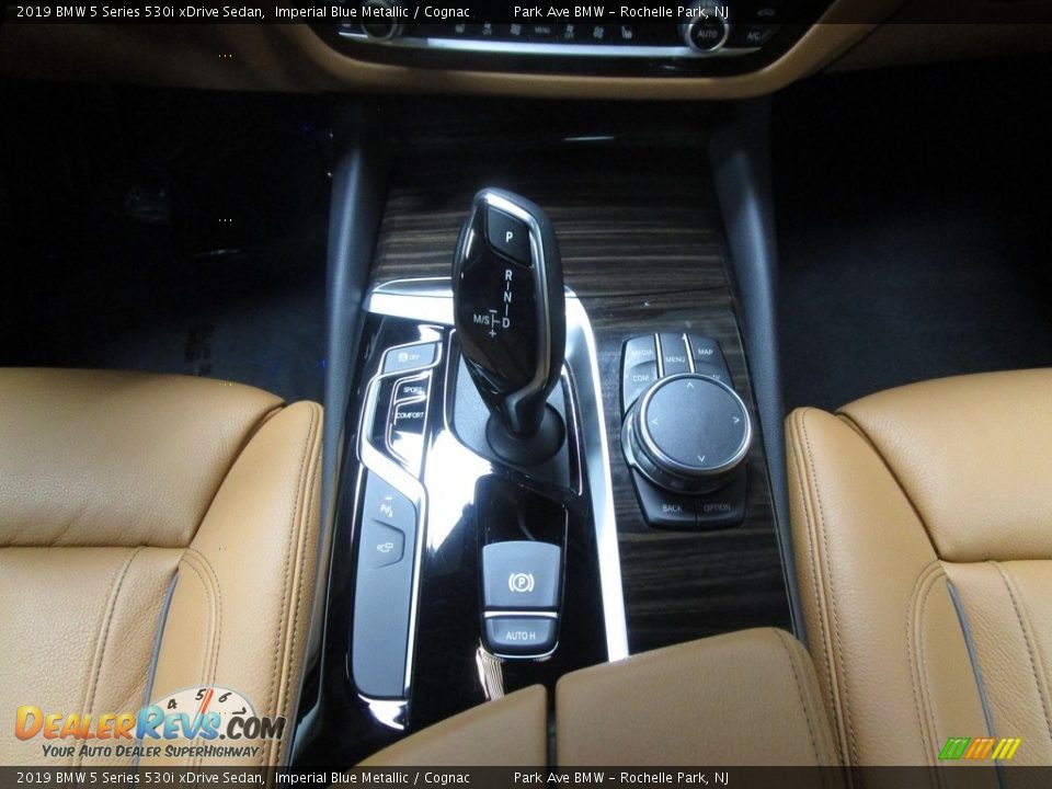 2019 BMW 5 Series 530i xDrive Sedan Imperial Blue Metallic / Cognac Photo #26
